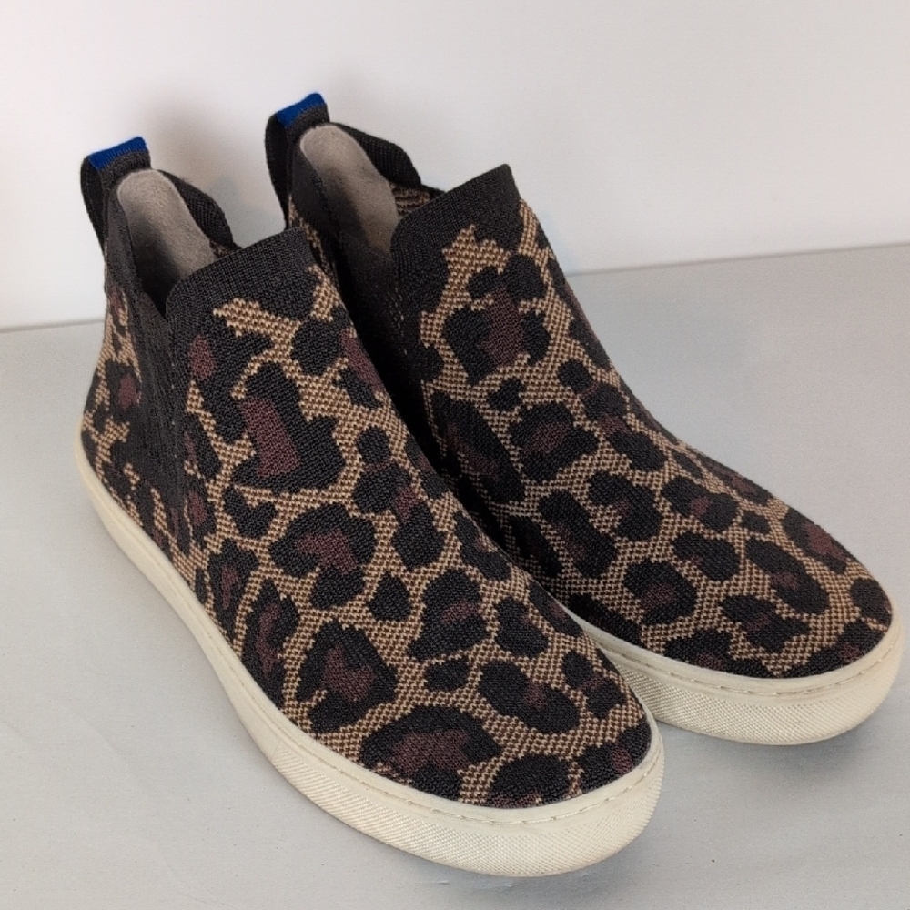 Rothy's Animal Print High Top Shoes